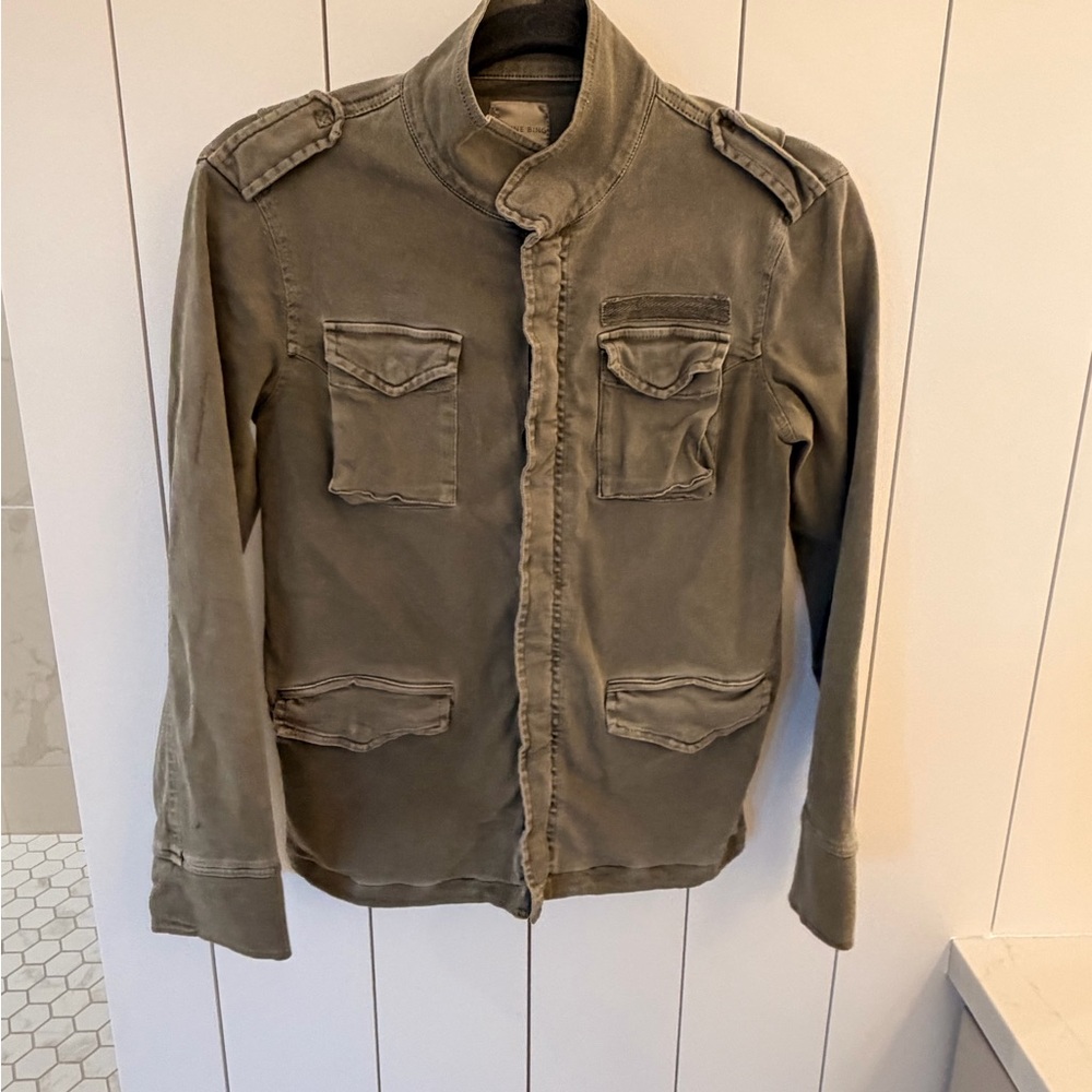 Anine Bing Olive Military Jacket